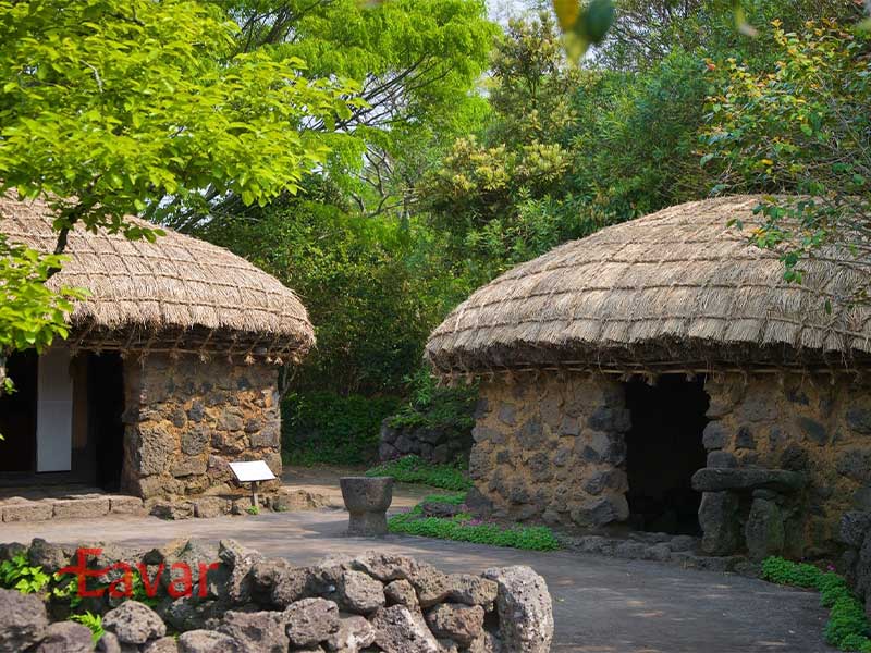 دهکده فرهنگی سئونگ اوپ در ججو کره جنوبی