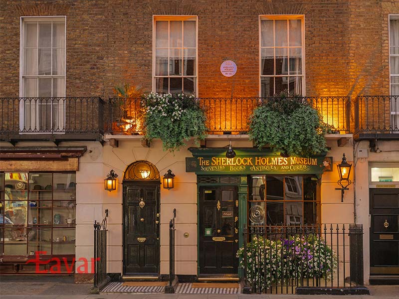 دسترسی به خانه شرلوک هلمز لندن