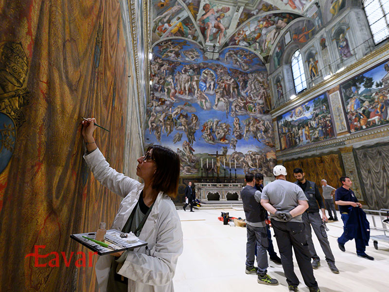 کلیسای سیستین از جاهای دیدنی واتیکان