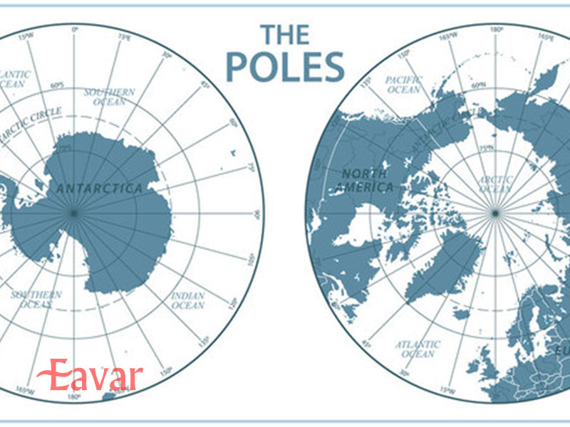 قطب شمال و جنوب