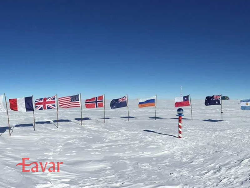 کشورهایی حاضر در قطب جنوب