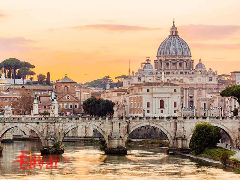 کلیسای واتیکان از جاهای دیدنی رم