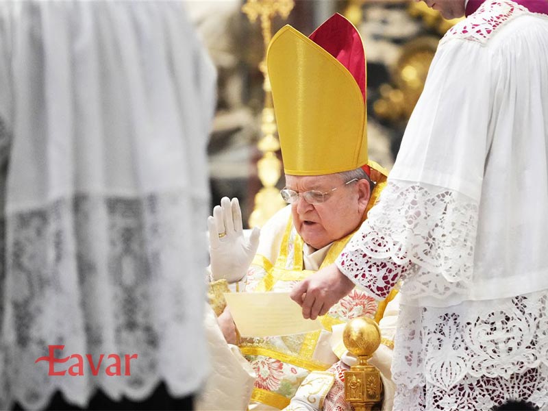 مراسم مذهبی در کلیسا واتیکان