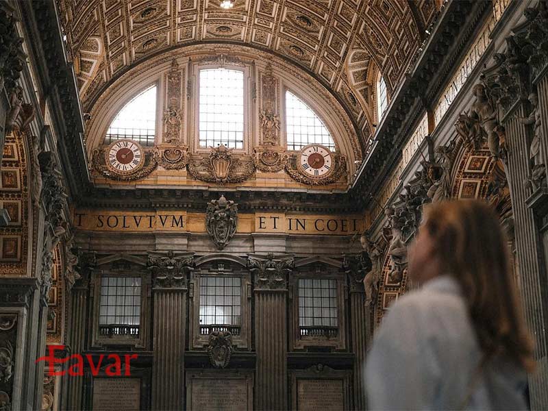 شبستان کلیسا واتیکان