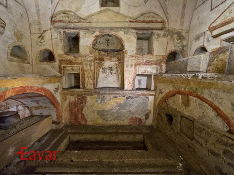 نکروپولیس در کلیسا سن پیترو واتیکان