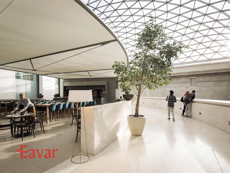 رستوران موزه بریتانیا