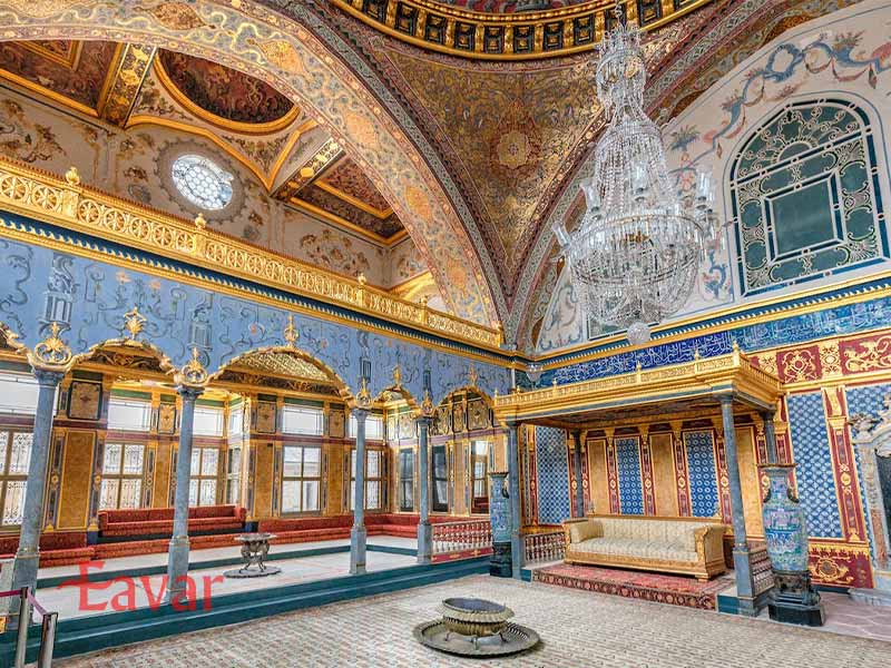 کاخ توپکاپی در اطراف آب انبار باسیلیکا استانبول