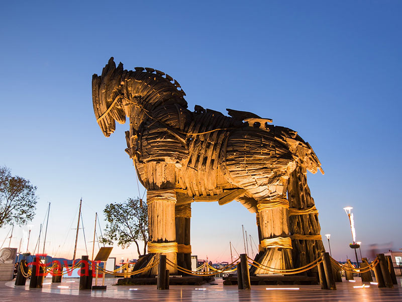 تروا و چاناک قلعه از شهرهای نزدیک استانبول 