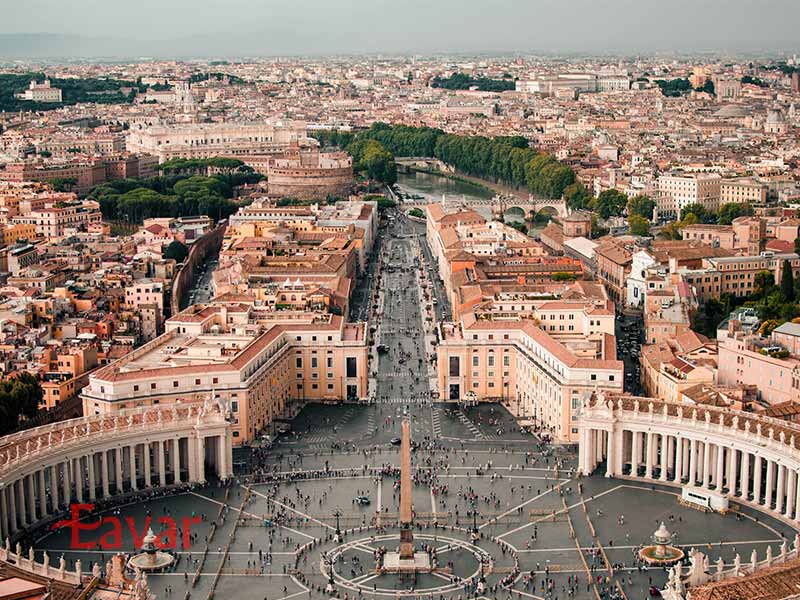 مساحت واتیکان