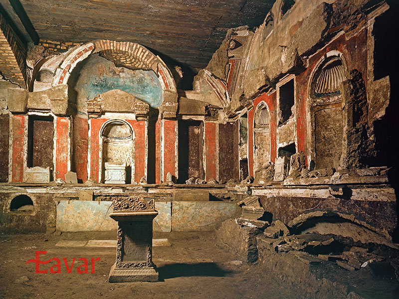 گورستان زیرزمینی یا نکروپولیس واتیکان