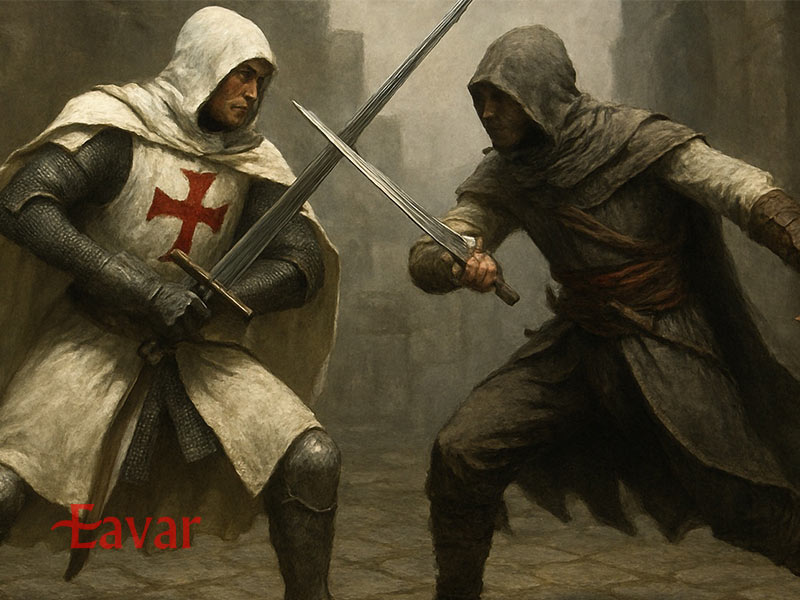 حشاشین و شوالیه های معبد