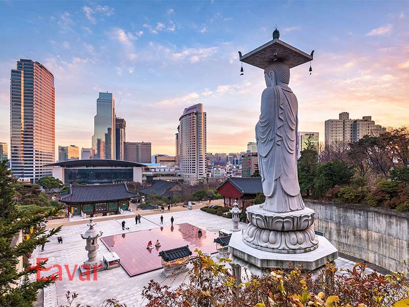 بودای معبد بونگانسا؛ کره جنوبی