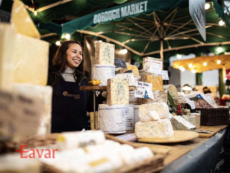 بازار بارو لندن در انگلیس