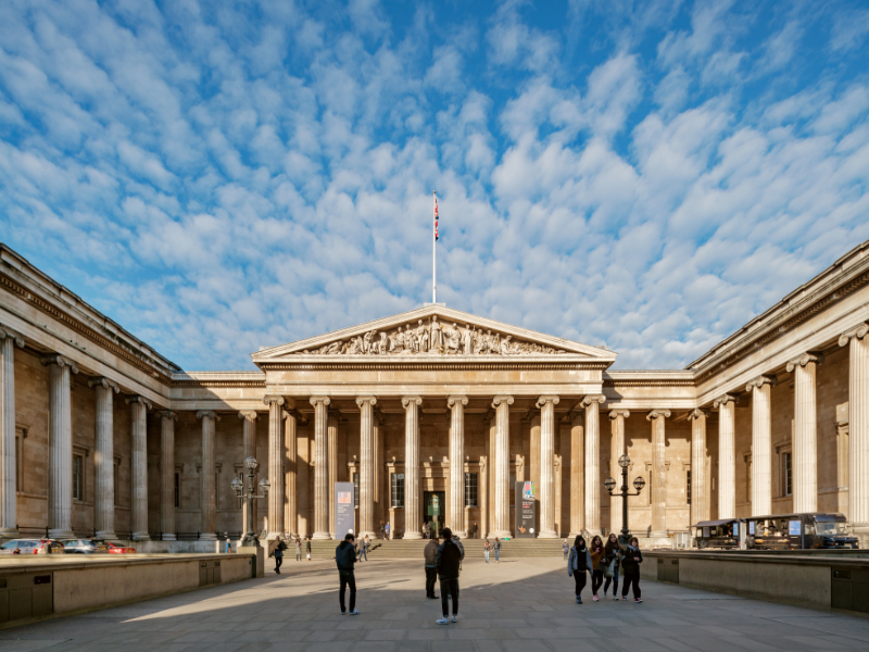 موزه بریتانیا از بزرگ ترین موزه های انگلستان
