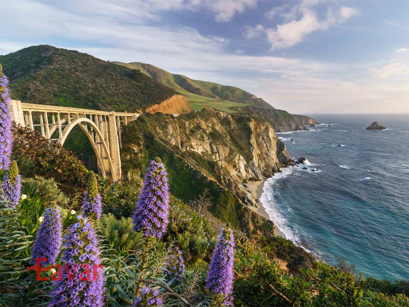 بیگ سور از مقاصد گردشگری کالیفرنیا