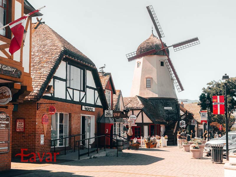 سولوانگ از مقاصد گردشگری کالیفرنیا