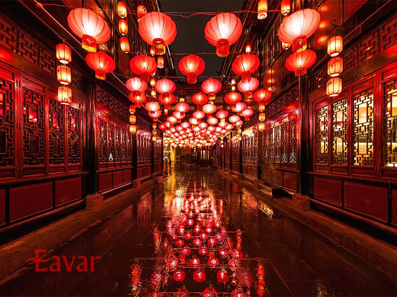 جشنواره فانوس چین در پکن