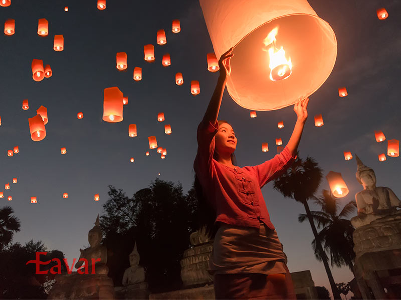 جشنواره فانوس چین چطور برگزار می شود
