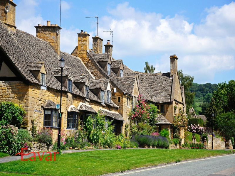کاتسولدز یکی از روستاهای مهم انگلستان