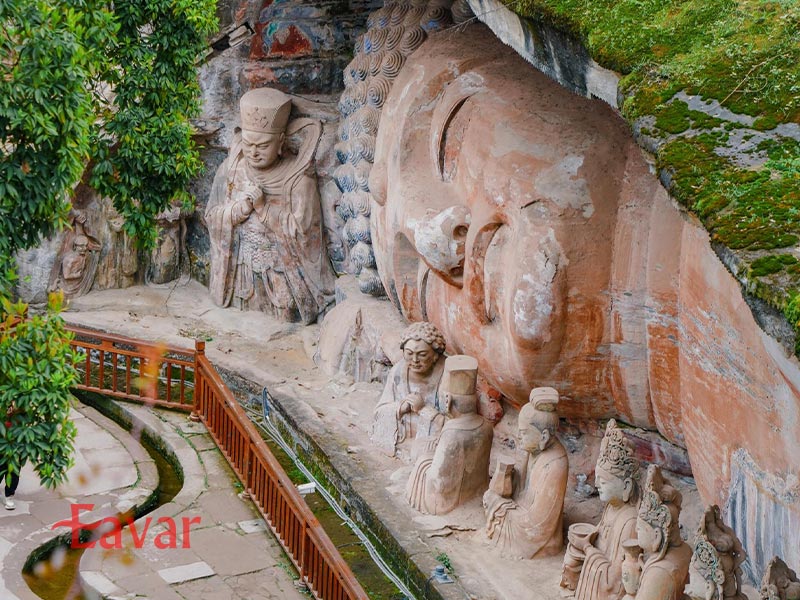 سنگ نگاره های دازو در چین