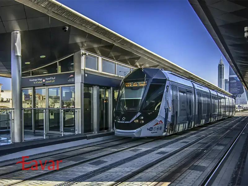 سفر ترکیبی تراموا و مترو دبی