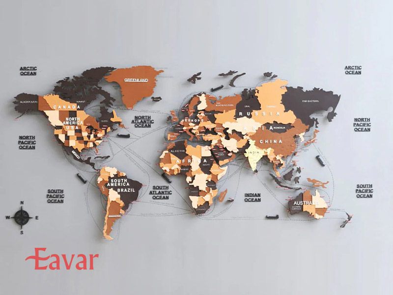 نام کشورهای جهان