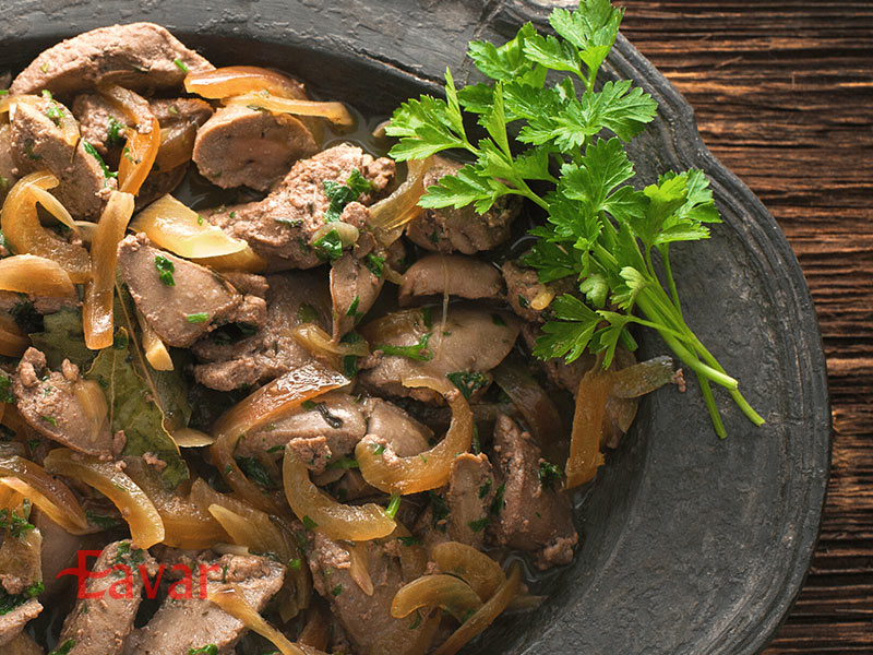 جگر ونیزی از غذاهای سنتی ونیز