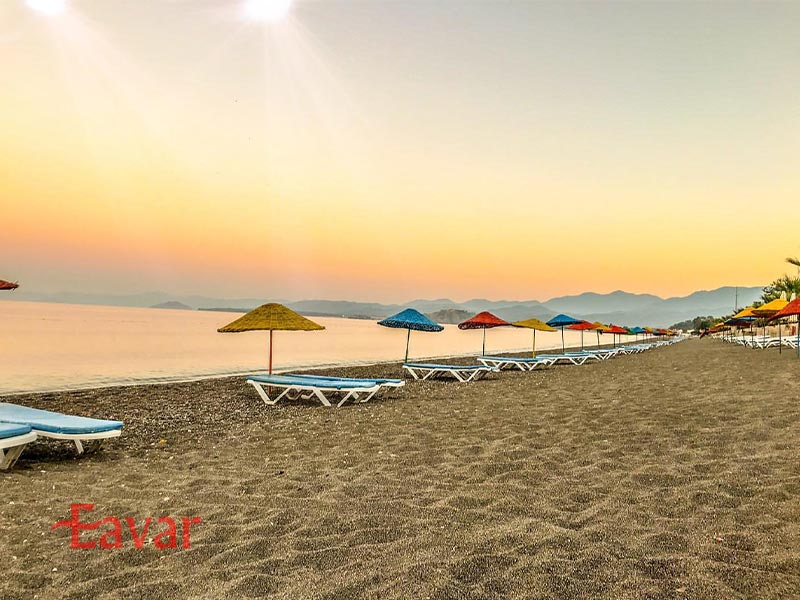 ساحل چالیش از سواحل فتحیه