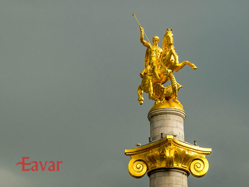 میدان آزادی از مکان های دیدنی تفلیس