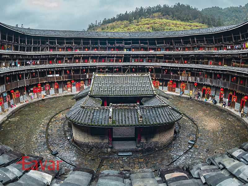 خانه های خاکی فوجیان از آثار تاریخی چین