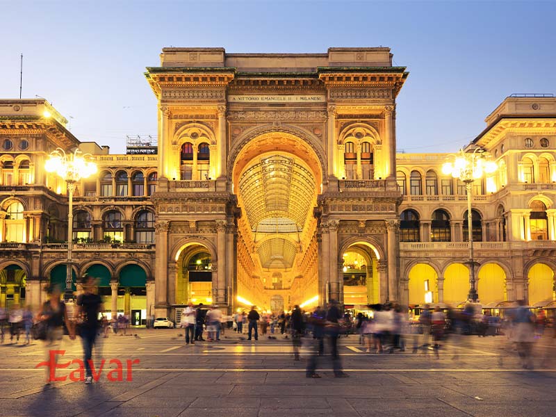 دسترسی به مرکز خرید گالریا در میلان