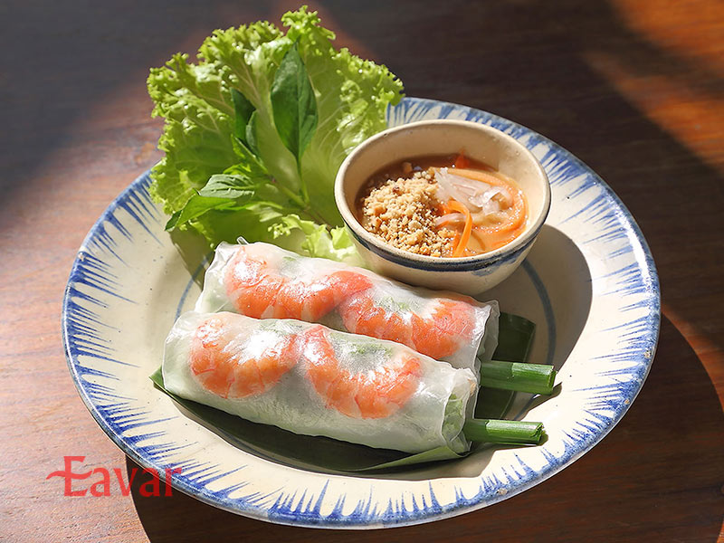 اسپرینگ رول از غذاهای معروف ویتنام