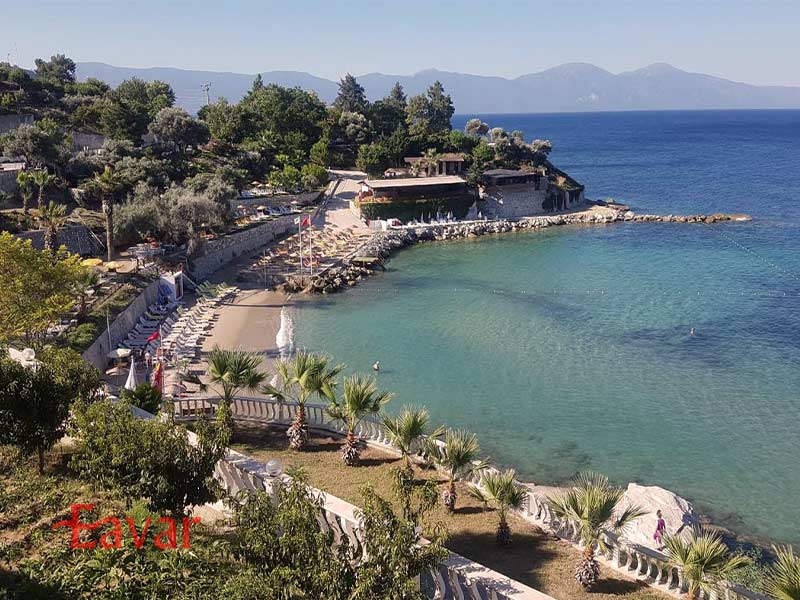 ساحل سبز از سواحل مشهور کوش آداسی