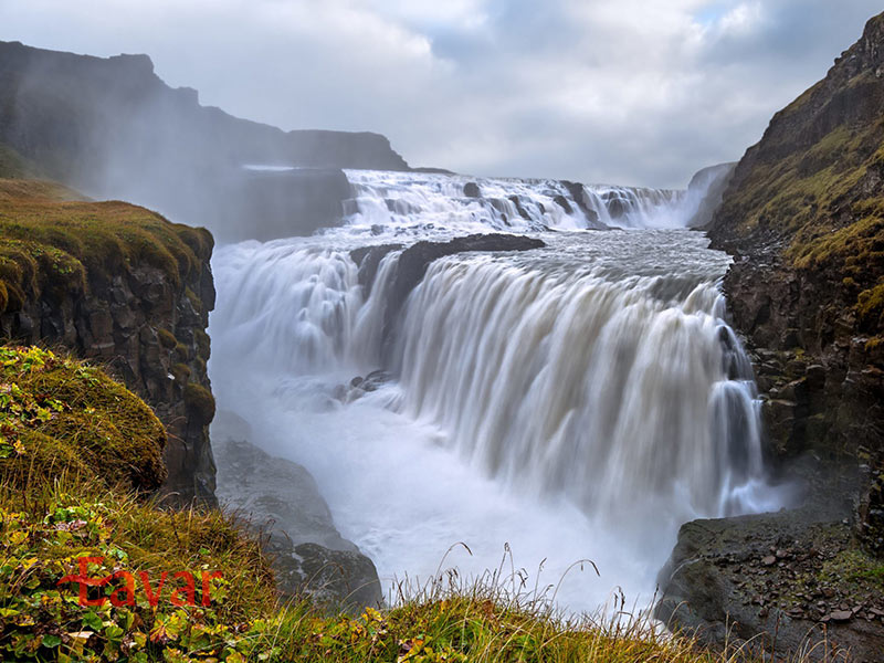 آبشار گلفوس از آبشارهای مشهور اروپا