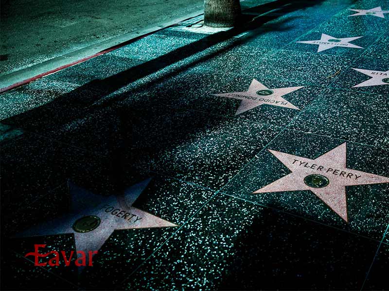 بلوار هالیوود از جاهای دیدنی لس آنجلس در کالیفرنیا