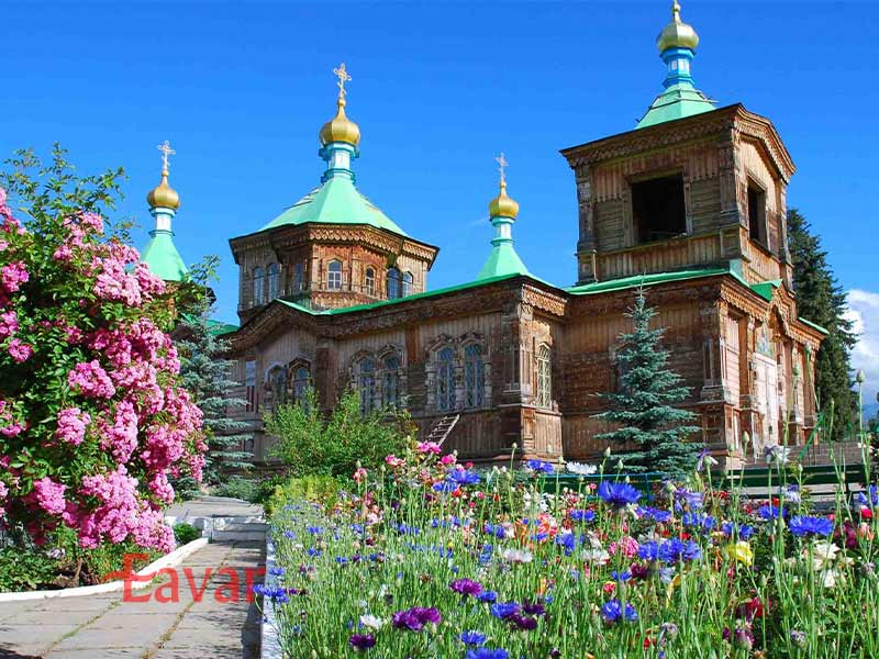 کلیسای ارتدکس تثلیث مقدس کاراکول قرقیزستان