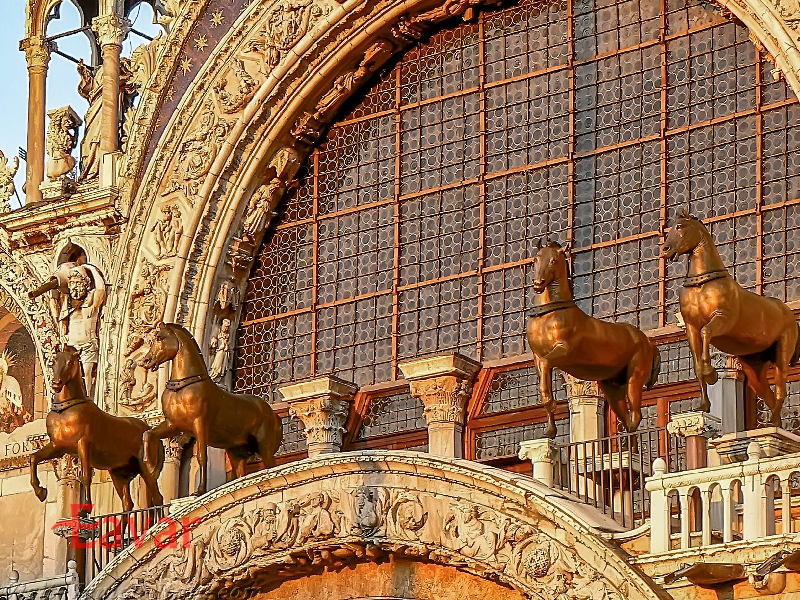 اسب های برنزی سن مارکو