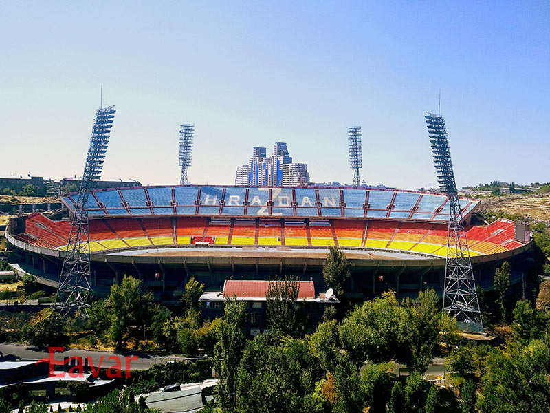 استادیوم هرازدان و دره هرازدان ارمنستان