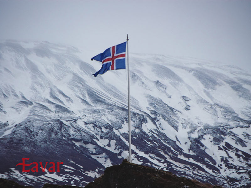 پرچم ایسلند