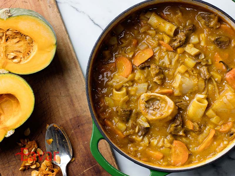 سوپ کدو تنبل هائیتی