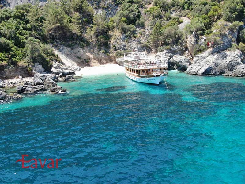 خلیج کاراسو از مقاصد گردشگری کوش آداسی