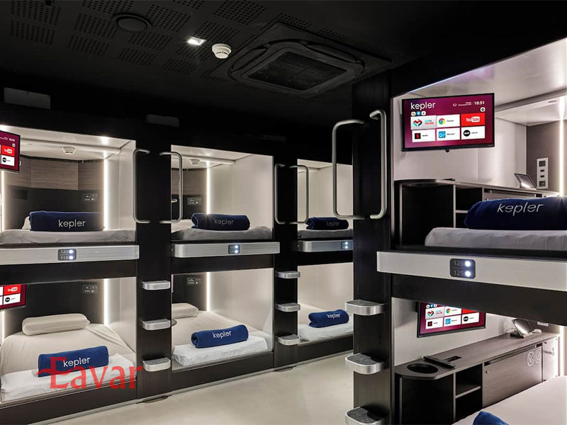 تخت های هتل فرودگاه صبیحا استانبول