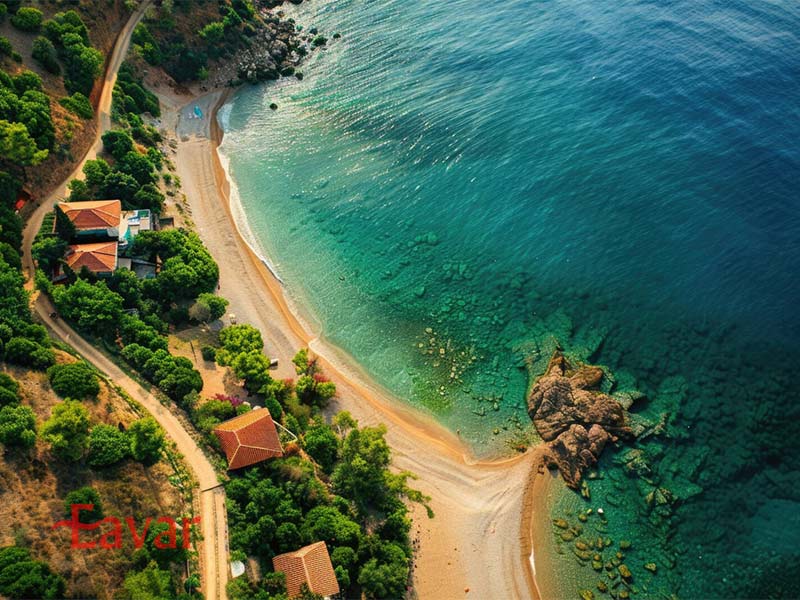 ساحل روستای کیلیوس در اطراف استانبول