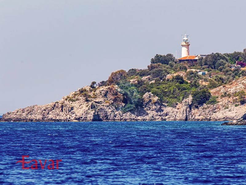 جزیره کیزیل آدا از مقاصد گردشگری فتحیه