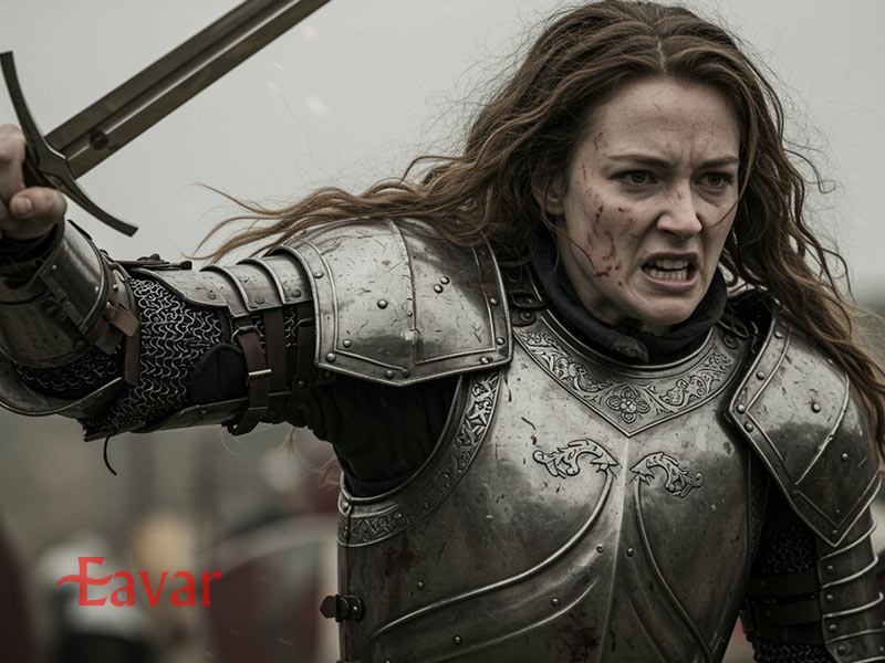 شوالیه زن در قرون وسطی