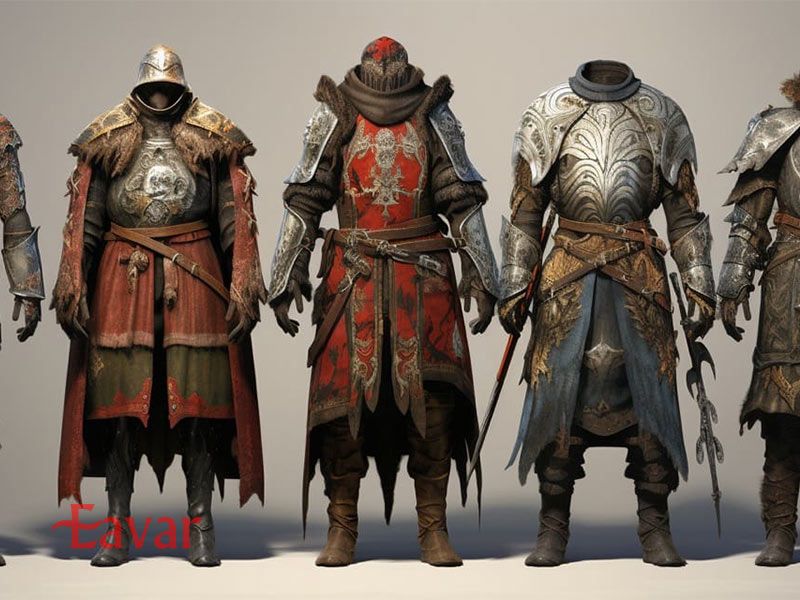 لباس شوالیه ها