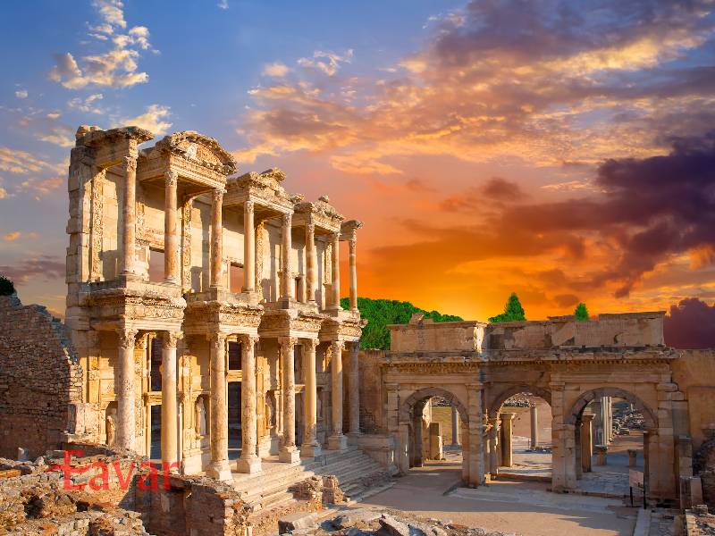 شهر باستانی افسوس از مهمترین دیدنیهای کوش آداسی