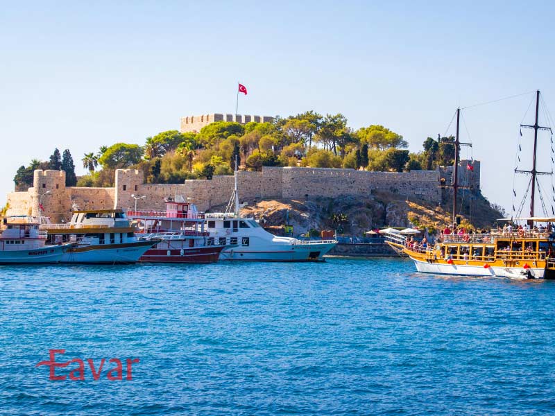 قلعه کوش آداسی از مکان های دیدنی کوش آداسی