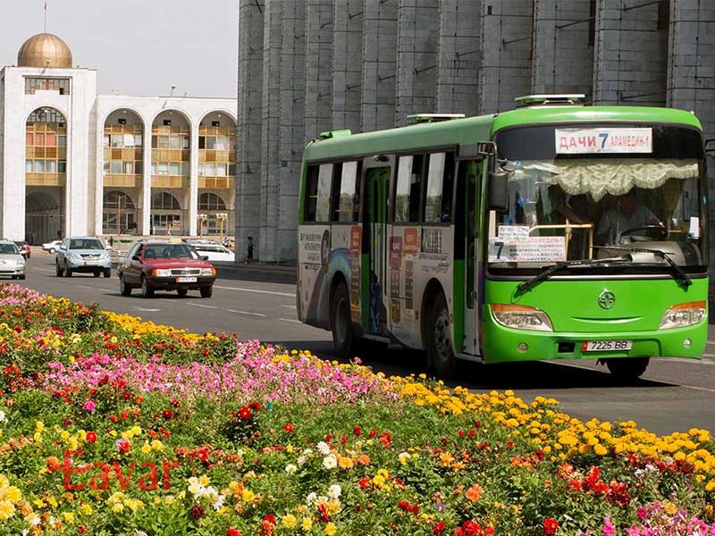 هزینه حمل و نقل در قرقیزستان