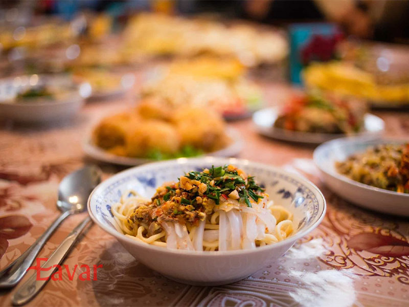 آشلیام فو از غذاهای قرقیزستان